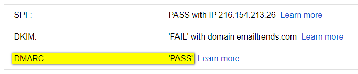 dkim-fail dmarc-pass